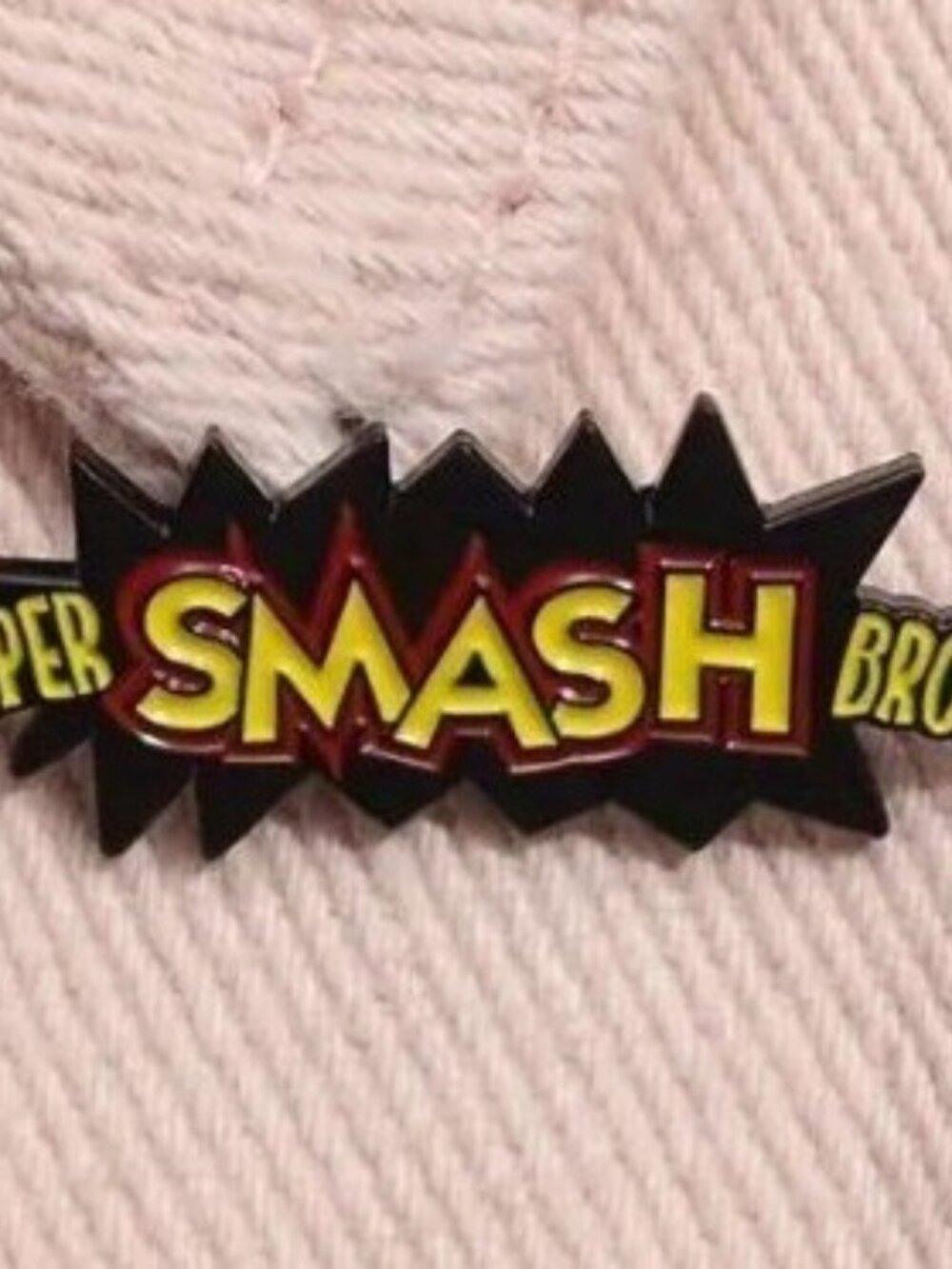 Super Smash Bros: Iconic Logo Enamel Pin